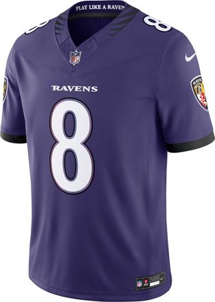 Nike Lamar Jackson Baltimore Ravens Nike Mens Dri-FIT NFL Stitched Limited Jersey in Purple | 37NM0FDL8GF-G6W