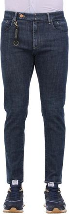 Incotex Op maat gemaakte denim jeans met speciale stiksels - Heren - Slim Fit Jeans - Blauw - W31 - Denim - Jeans