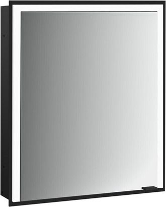 Emco Emco - Prime 3 Armario Con Espejo, 600mm, 1 Puerta Con Tope A La