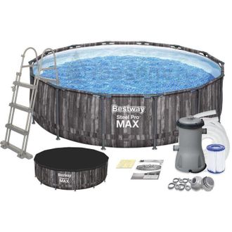 Bestway Piscina De Estructura 427x107 Cm Conjunto 9 En 1 Bestway 5614z