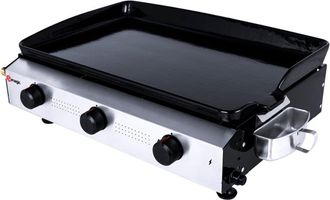 Somagic Plancha de gas con 3 quemadores
