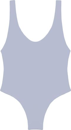 JADE Swim Womens Contour One Piece In Periwinkle