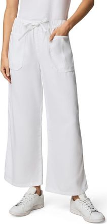 Splendid Denim Drawstring Pants in White at Nordstrom, Size X-Small