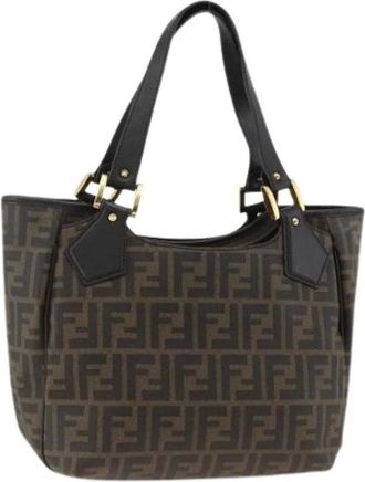 Fendi Pre-owned Handbags, female, Brown, Size: ONE SIZE Pre-owned Hand Bag