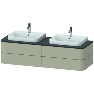 Duravit Happy D.2 Plus Meuble Sous-lavabo Pour Console Murale, - Duravit
