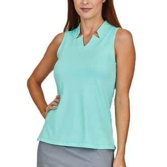 Sofibella Golf Colors Sleeveless Womens Golf Shirt in Mint at Nordstrom, Size X-Small