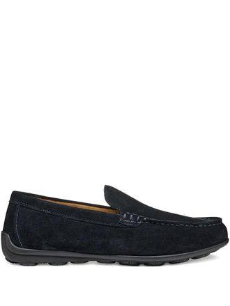 Geox Spherica EC16 suede loafers - Blue