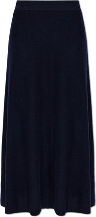 Lisa Yang Torie Cashmere Rok - Dames - Maxi Rokken - Blauw - S - Kasjmier - Rokken