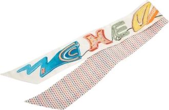 Hermès Pre-owned Scarves, female, White, Size: ONE SIZE Pre-owned Silk Scarf