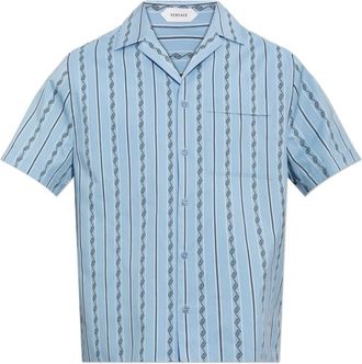 Versace Hombre, Camisas, Azul, Talla: 2XL