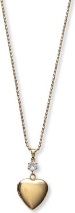 Argento Vivo Heart Locket Pendant Necklace in Gold at Nordstrom