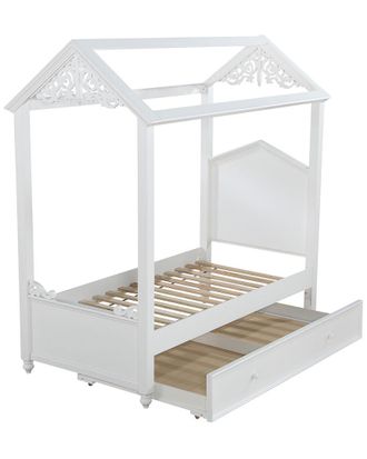 ACME Rapunzel Twin Bed