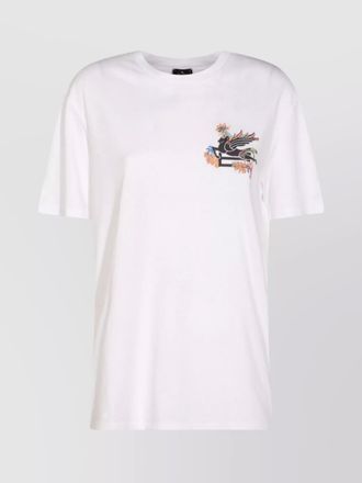 【関税・送料込み】ETRO T-SHIRTS WHITE COTTON T-SHIRT Etro White Cotton Jersey T-Shirt - White - Men