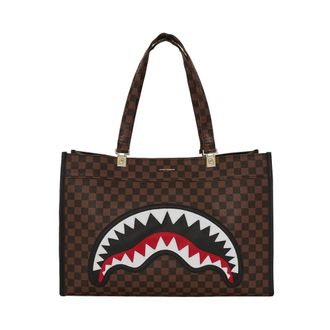 Sprayground Sawtooth Sharks In Paris Tortuga Tote - Heren - Shoppers - Veelkleurig - ONE Size - Katoen - Tassen