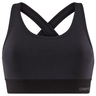 Craft Training Bra Padded Sport-BH f&uuml;r Damen | schwarz
