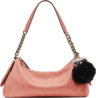 Karl Lagerfeld Lafayette Satchel in Sun Coral at Nordstrom