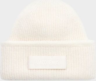 Jacquemus The Grosgrain Logo Beanie
