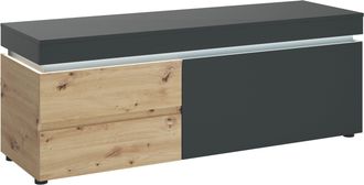 Furniture To Go Luci 1 Door 2 Drawer 150cm TV Unit (including LED lighting)