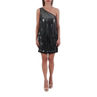 Pinko Mujer, Vestidos, Gris, Talla: S