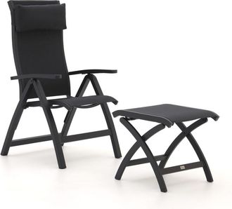 Bellagio la vita attrattiva Bellagio Fermo standenstoel met Pronto voetenbank