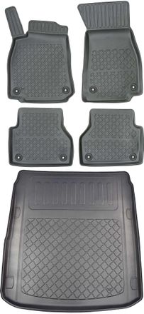 OEM Audi A7 Ii Sportback Liftback Desde Febrero De 2018. Juego De Alfombrillas Para Coche Y Maletero