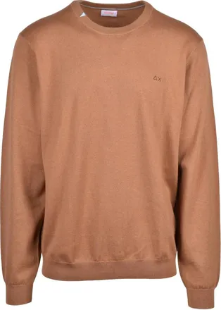 Sun 68 Sudadera de cuello redondo - Sweatshirts & Hoodies - Hombre - Marr&oacute;n - S