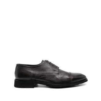 Casadei Elegante Bruine Formele Leren Schoenen - Heren - Nette schoenen - Bruin - 44 EU - Leer - Schoenen