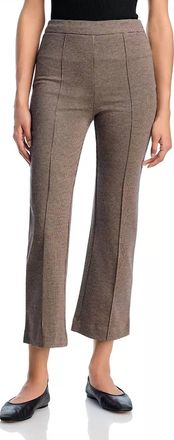 Staud Knack Ankle Ponte Pants In Houndstooth