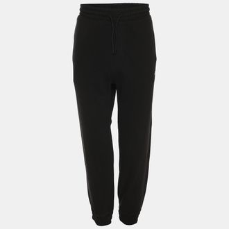 HUGO BOSS Black Jersey Logo Embroidered Jogger Pants XL
