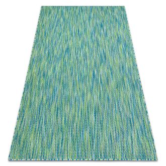 RugsX Rugsx - Moderno Fisy Alfombra Sisal 20776 Zigzag, Mezcla Azul Blue 160x220 Cm