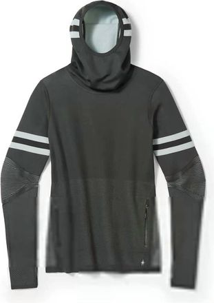 Smartwool Womens Intraknit Merino Tech Pullover Hoodie In North Woods