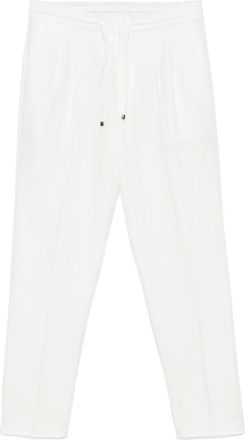 Brunello Cucinelli Heren, Broeken, Wit, Maat: M