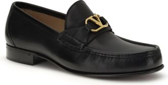 Valentino Garavani Mens Signature Vlogo Loafers Nero