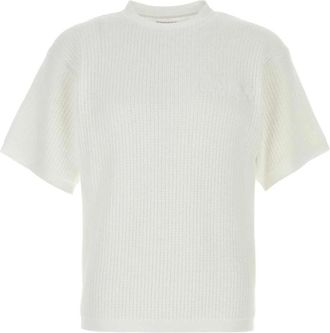 Magliano Waffle Tee - Heren - T-shirts - Wit - XL - Katoen - Tops