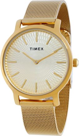 Timex Transcend Quartz Gold Dial Ladies Watch TW2V92800