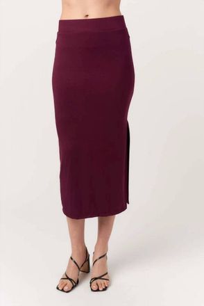 Bloomingdale's Womens Walk Away Skirt In Elderberry