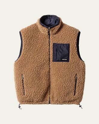 Miu Miu Fleece Wool Puffer Vest