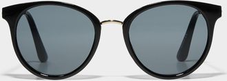 Simons Womens Amanda round sunglasses