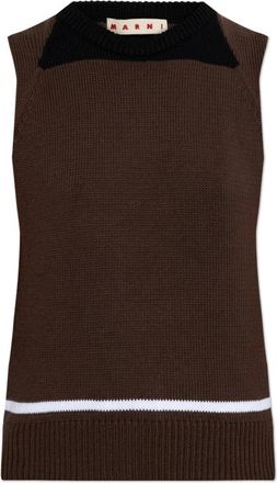 Marni Mujer, Jerseys, Marr&oacute;n, Talla: XS