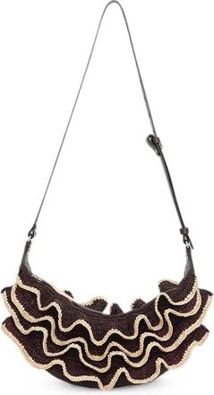 Zimmermann Goldentime Schoudertas - Dames - Schoudertassen - Bruin - ONE Size - Leer - Tassen