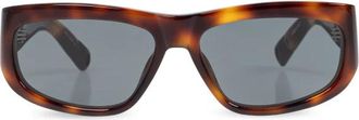 Jacquemus Pilota Zonnebril - unisex - Zonnebrillen - Bruin - ONE Size - Accessoires