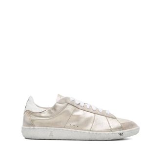 Patrizia Pepe Dames, Schoenen, Geel, Maat: 37 EU Leer