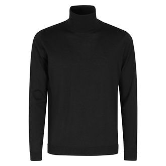 Roberto Collina Turtlenecks, male, Black, Size: 2XL Turtleneck