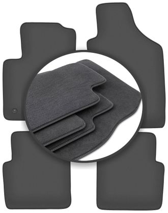 OEM Alfombrillas Premium Para Fiat 500 Fl Hatchback (2013-2019)