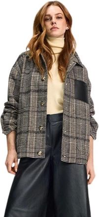 Riani Sobrecamisa a Cuadros - Jackets - Mujer - Marr&oacute;n - M