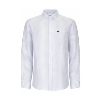 Lacoste Casual Shirts - Heren - Zakelijke Overhemden - Wit - M - Overhemden
