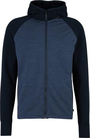 Stoic MerinoFleece260 FlenSt. Zip Hoody Merinohoodie für Herren | blau