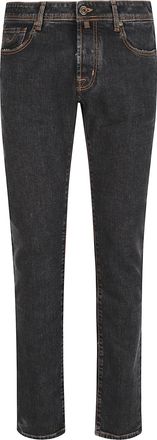 Jacob Cohen 5 Pocket Slim Fit Bard Denim Jeans