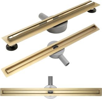 Rea Drenaje Lineal Rea Neo Slim Mirror Oro Pro 50