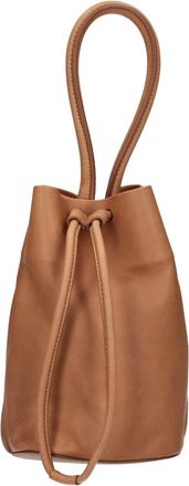 Uma Wang Brown Lambskin Leather Bucket Bag
